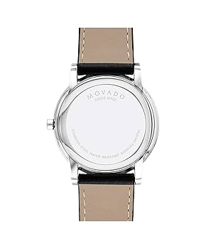 趣味・スポーツ・実用 MOVADO HISTORY Movado Men's Museum Stainless Steel Watch with Concave Dot